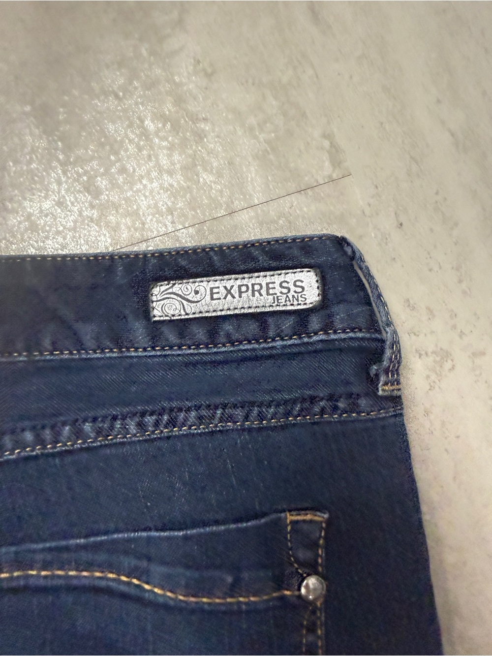 Y2K Low Rise Flare jeans Express Stella jeans 2000's - Picture 11 of 11